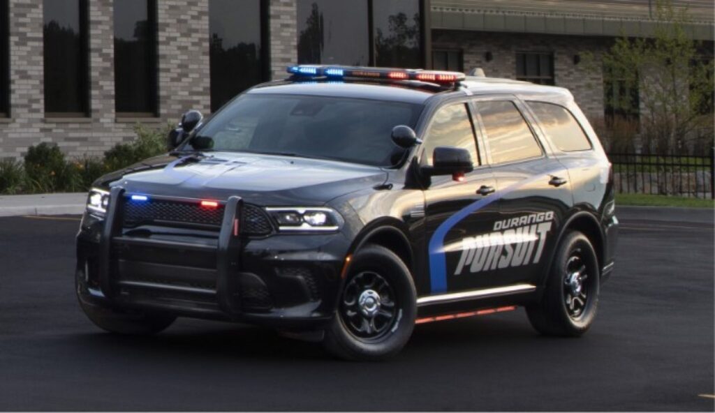 026 Dodge Durango Pursuit police SUV in Salem Indiana ready for up-fit